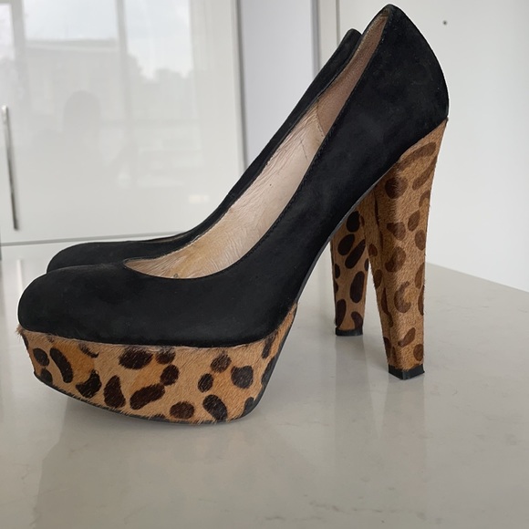 Kate & Mel leopard heels - Picture 3 of 5